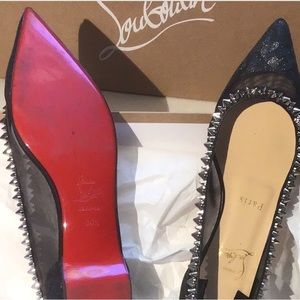 Authentic Christian Louboutin flats